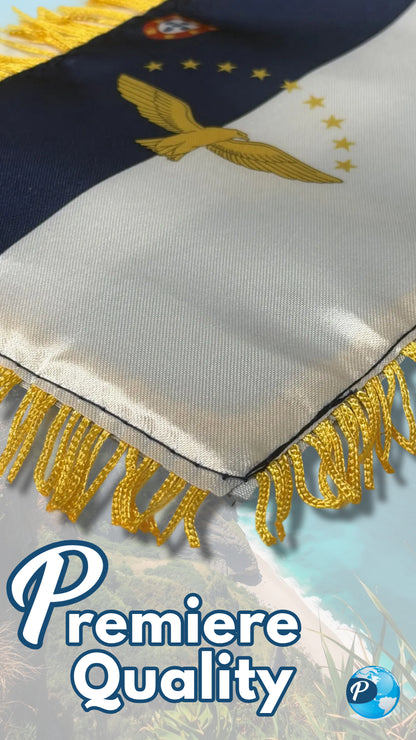 Azores Mini Banner Flag