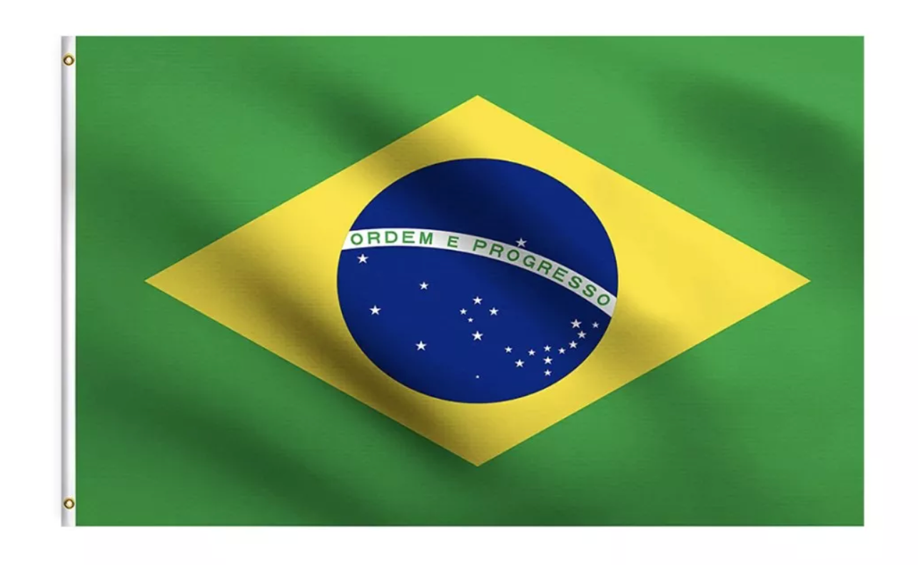 Flag 3ft x 5ft - Brazil