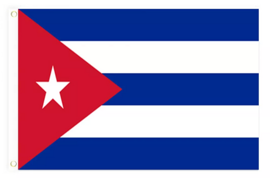 Flag 3ft x 5ft - Cuba