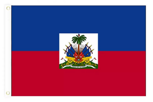 Flag 3ft x 5ft - Haiti